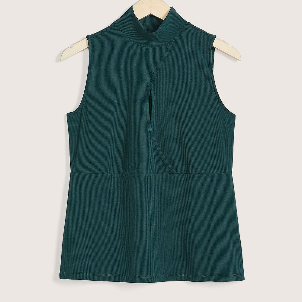 Haut sans manches avec avant croisé